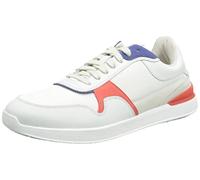Clarks Racelite Tor, Sneaker Uomo, Bianco, 43 EU
