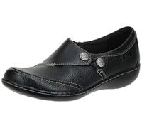 Clarks Ragazza Ashland Lane Q Pantofole, Nero, 41 EU Larga