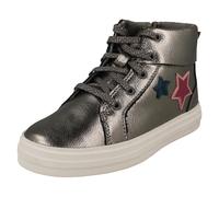 Clarks Ragazzi Bambini Animali Dettagliato Stivaletti Bassi con Lacci Nova Città