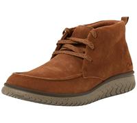 Clarks Relaxlite MocChukka - Stivali da uomo, Pelle scamosciata Cola, 43 EU