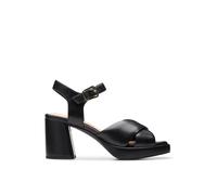 Clarks Ritzy75 Rae, Stivaletti Bassi con Lacci Unisex-Adulto, Cuoio Nero, 40 EU