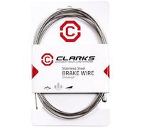 Clarks Road - Cavo Freno in Acciaio Inox, Uomo Donna, W6052, Silver/Red, 200 cm