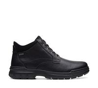 Clarks Rockie2 Upgtx, Stivali alla Moda Uomo, Pelle Nera, 41 EU