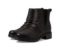 Clarks Rosa Hearth Donna, Pelle marrone scuro, 38 EU