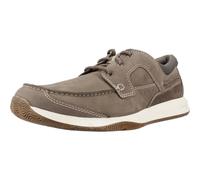 Clarks Sailview Lace Mens Taupe Nubuck, 8.5