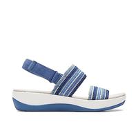 Clarks Sandali bassi da donna Arla Stroll, Blu Combi, 38.5 EU