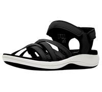 Clarks Sandali da donna Mira Shore Cloudsteppers, Sintetico nero., 12