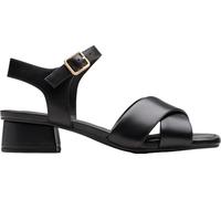 Clarks - Sandali da donna Serina 35 Cross, nero, 40 EU