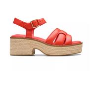 Clarks - Sandalia donna rossa Coledale Strap - - Shoes - Donna - Rosso - 42 EU