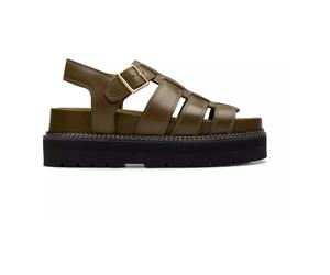 Clarks - Sandalia Verde Orianna Twist Donna - - Shoes - Donna - Verde - 39 1/2 EU