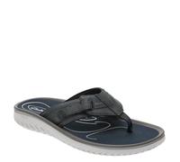 Clarks Sandalo Athleisure Uomo, Pelle, blu navy, 43 EU