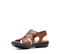 Clarks Sandalo da donna Leisa Janna, Pelle di vitello., 12 Wide