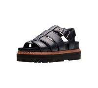 CLARKS Sandalo nero Donna - Scarpe - Sandali - Sandali con plateau CLARKS 37