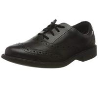 Clarks Scala Brogue K, Scarpe per Uniforme, Pelle Nera, 34 EU