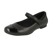 Clarks Scala Gem K, Ballerine Bambine e ragazze, Nero (Nero Black Interest), 32 EU