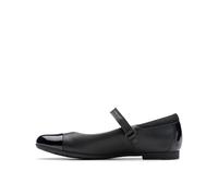 Clarks Scala Gem Y, Ballerine, Bambine e ragazze, Nero (Black Interest), 35 EU Larga