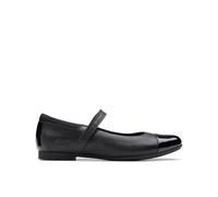 Clarks Scala Gem Y, Ballerine, Bambine e ragazze, Nero (Black Interest), 32.5 EU