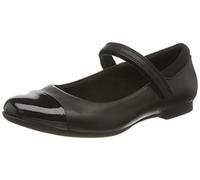 Clarks Scala Gem Y, Ballerine Bambine e ragazze, Nero (Nero Black Interest), 36 EU
