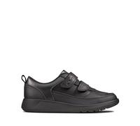 Clarks Scape Flare K , Scarpe da Ginnastica Basse Bambini e ragazzi, Nero (Newness), 35 EU Larga