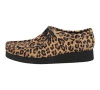 Clarks - Wallabee EVO - Scarpe scamosciate con stampa leopardata-Multicolore 41