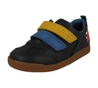 Ragazzi Clarks Dinosauro Dettagliato Gancio E Anello Fastenhing Scarpe' Den Play