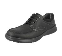 Clarks Scarpe Casual Uomo Cotrell Edge Nero Marrone Oily Stringate
