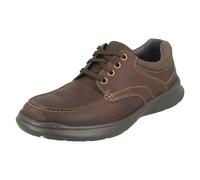 Clarks Cotrell Edge, Scarpe Uomo, Marrone (Brown Oily), 42.5 EU