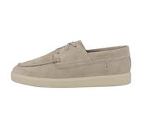 Clarks Scarpe stringate da uomo Lockford Boat in pelle grezza grigio, grigio., 42 EU