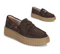 Clarks Scarpe Torhill Boat in Marrone 40
