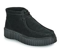 Clarks Scarpe Torhill Moss in Nero 41