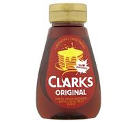 Clarks Sciroppo d'acero originale miscelato con sciroppo di carrubo, 180 ml