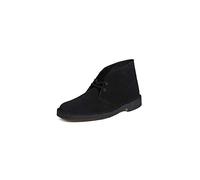 Clarks Shacre Boot, Scarpe Chukka Uomo, Black Black Suede, 47 EU