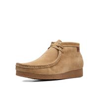 Clarks Shacre Boot, Scarpe Chukka Uomo, Dark Sand Suede, 46 EU Larga