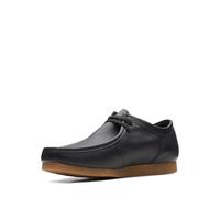 Clarks Shacre II Run, Oxford Uomo, Black Leather, 41 EU