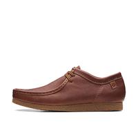 Clarks Shacre II Run, Oxford Uomo, Tan Tumbled, 45 EU