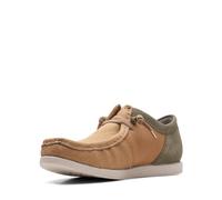 Clarks Shacrelite Moc, Oxford Uomo, Sabbia Scura Combi, 41.5 EU