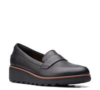 Clarks Sharon Gracie, Bassi Donna, Nero Morbido, 38 EU