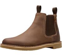 Clarks Uomo Shepton Easy, Pelle di cera d'api., 10