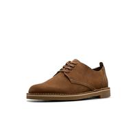 Clarks Shepton Low, Uomo, Pelle Scamosciata Cola, 39.5 EU