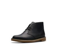 Clarks Shepton, Scarpe Chukka Uomo, Pelle Nera, 45 EU