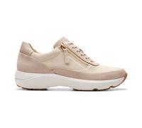 Clarks, ,Shoes ,Donna ,Beige ,41 EU Tivoli Zip Sneakers