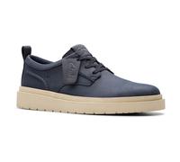 Clarks Polden Lace, Scarpe Stringate Uomo, Navy Leather, 41.5 EU