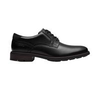 Clarks, ,Shoes ,Uomo ,Nero ,40 EU Scarpe Stringate in Pelle Nera con Motivo Brogue