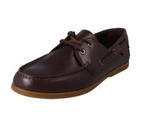 Clarks Signature Scarpe Casual Barca Uomo in Pelle Allacciate Charmouth Lacci