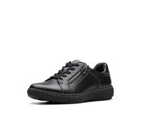 Clarks Sneaker Caroline Janna Donna, Pelle Nera, 42 EU