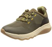 Clarks Sneaker da Donna Jaunt Pizzo, Dark Olive Combi, 41 EU