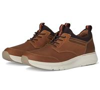 Clarks Sneaker da uomo Motion Trek Ez, Pelle marroncino scuro, 49 EU