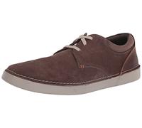 Clarks Sneaker da uomo in pizzo Gereld, Camoscio tortora, 41 EU