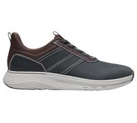 Clarks Sneaker Motion Trek LX Uomo, Pelle Blu Navy, 41 EU