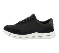 Clarks Sneaker Uomo Nature X One, Nero Combi Nero, 44 EU